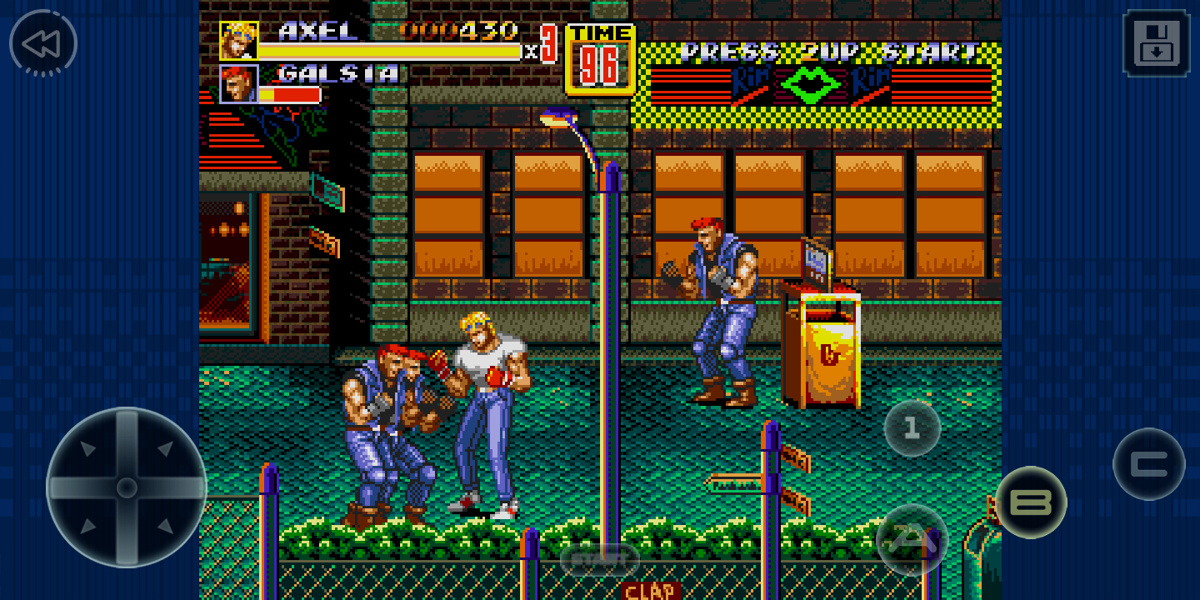 Streets of Rage 2 screenshot 2 for Sega Master System